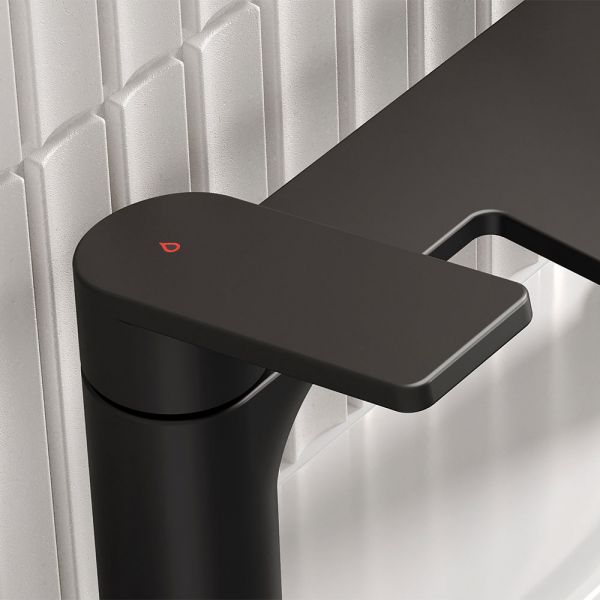 Bristan Frammento Black Bath Filler Tap #4