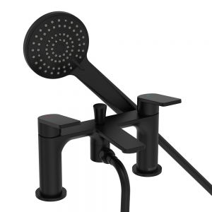 Bristan Frammento Black Bath Shower Mixer Tap
