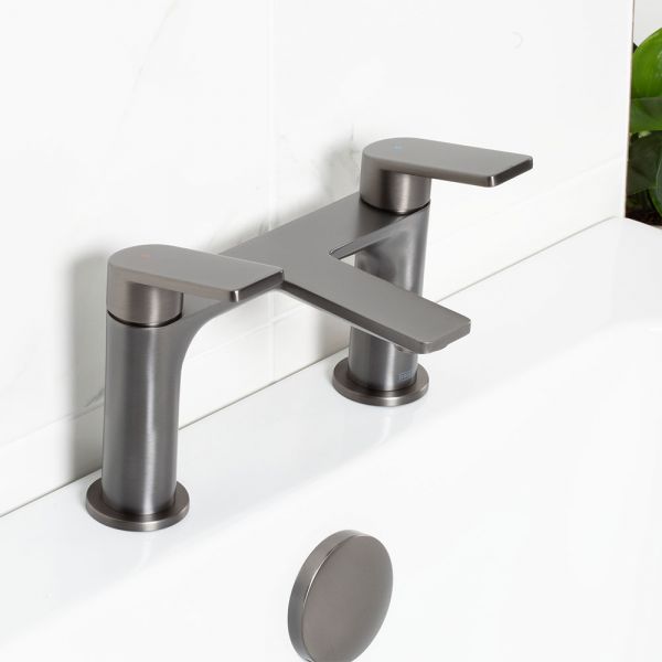 Bristan Frammento Gunmetal Bath Filler Tap #5