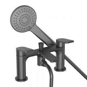 Bristan Frammento Gunmetal Bath Shower Mixer Tap
