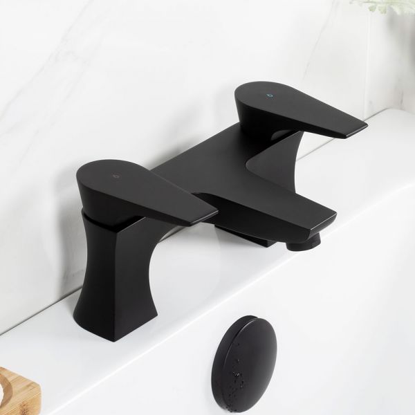 Bristan Hourglass Black Bath Filler Tap #2