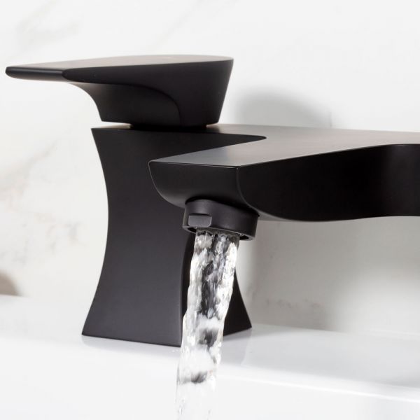 Bristan Hourglass Black Bath Filler Tap #5