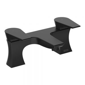 Bristan Hourglass Black Bath Filler Tap