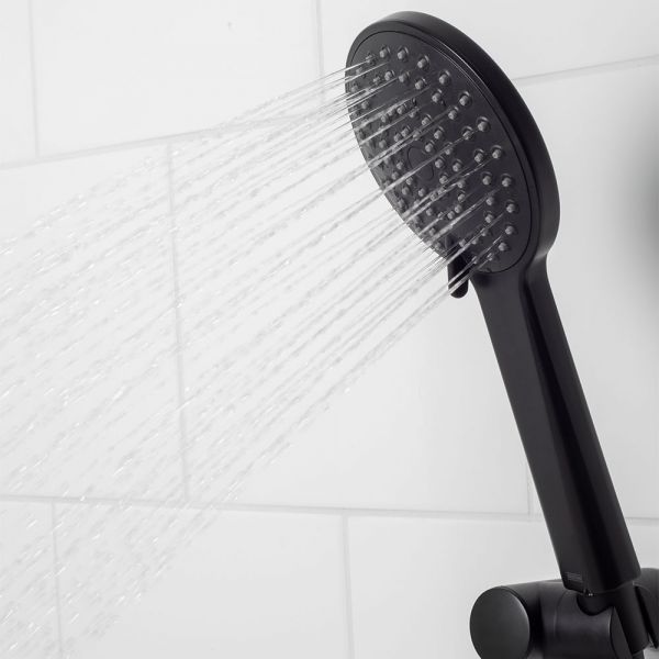 Bristan Hourglass Black Bath Shower Mixer Tap #7