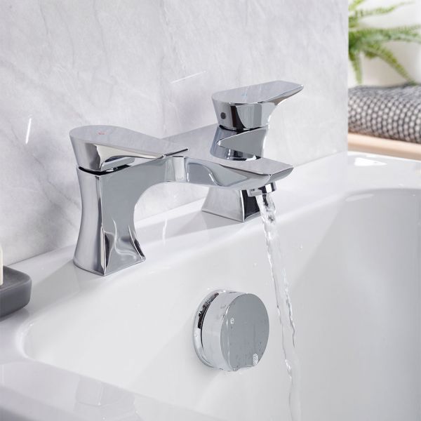 Bristan Hourglass Chrome Bath Filler Tap #2