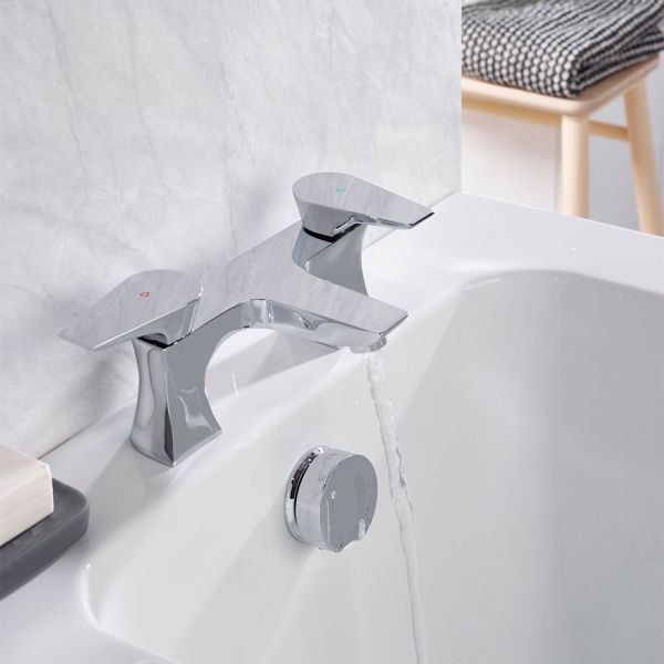 Bristan Hourglass Chrome Bath Filler Tap #4
