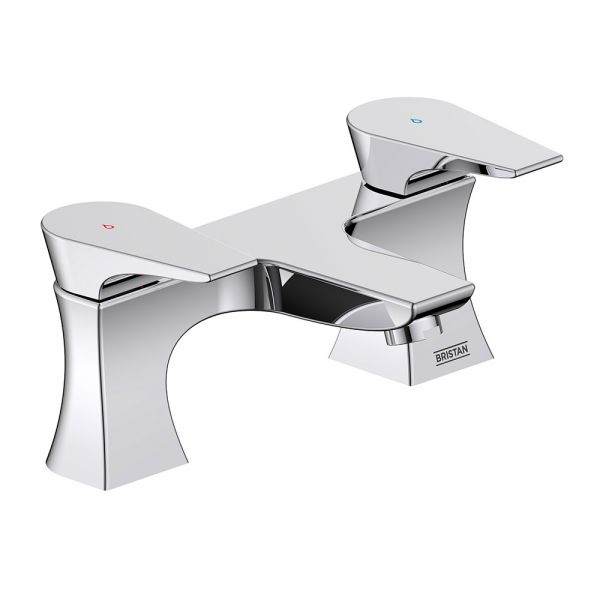 Bristan Hourglass Chrome Bath Filler Tap