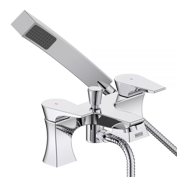 Bristan Hourglass Chrome Bath Shower Mixer Tap