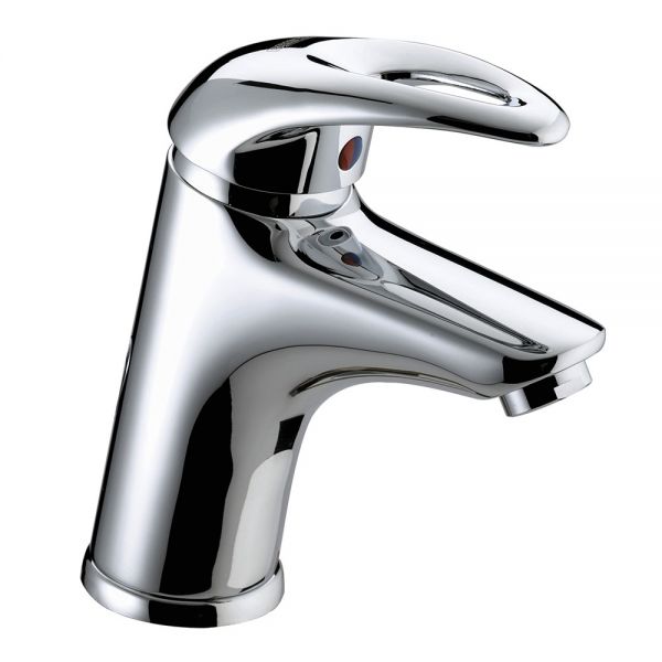 Bristan Java Chrome Mono Basin Mixer Tap with Clicker Waste