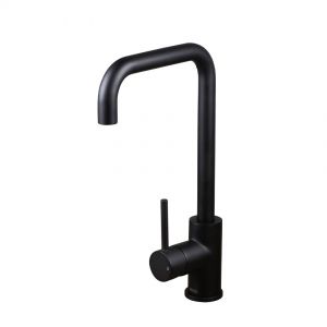 Bristan Lemon Black Easy Fit Mono Kitchen Mixer Tap LMN EFSNK BLK