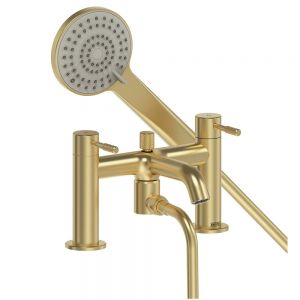 Bristan Molida Brushed Brass Bath Shower Mixer Tap