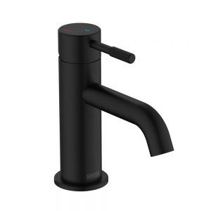 Bristan Molida Eco Start Black Mono Basin Mixer Tap with Clicker Waste
