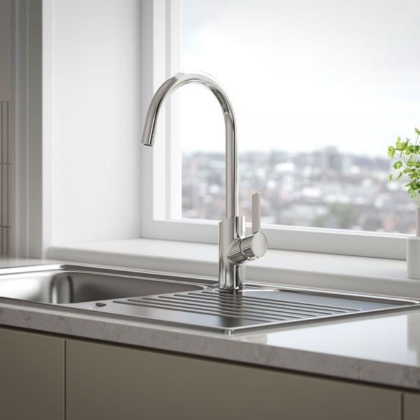 Bristan Maple Chrome Easyfit  Mono Kitchen Mixer Tap #4