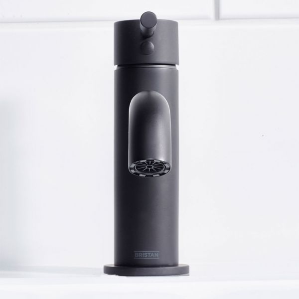 Bristan Mila Black Mono Basin Mixer Tap with Clicker Waste #4