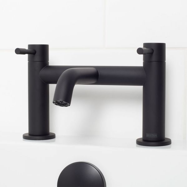 Bristan Mila Black Bath Filler Tap #4