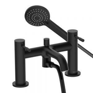 Bristan Mila Black Bath Shower Mixer Tap