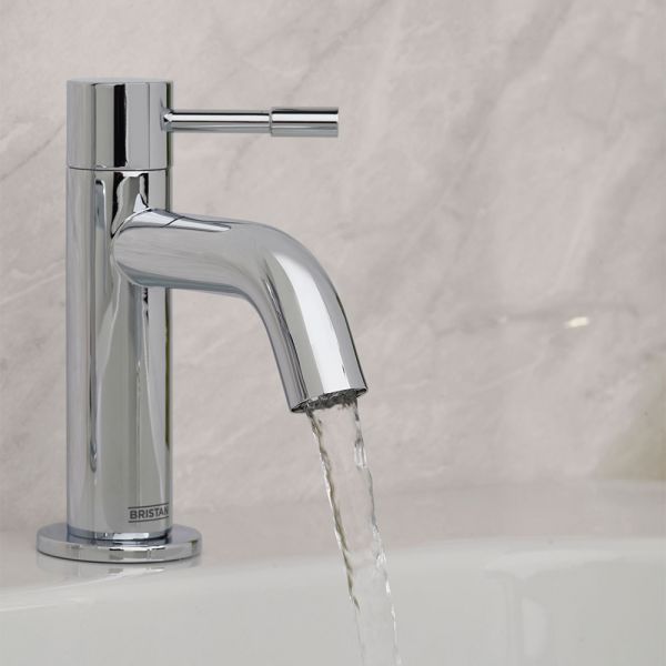 Bristan Mila Chrome Bath Pillar Taps #4