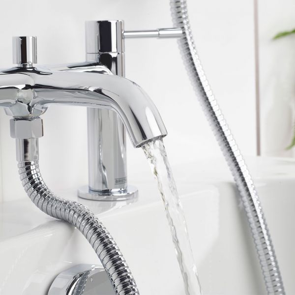 Bristan Mila Chrome Bath Shower Mixer Tap #3