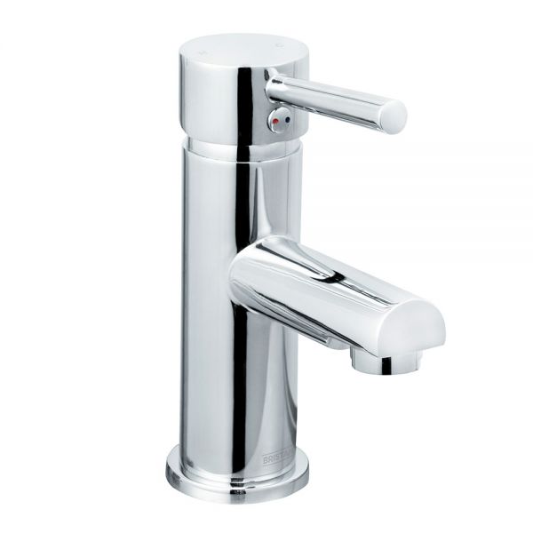 Bristan Mios Chrome Mono Basin Mixer Tap with Clicker Waste