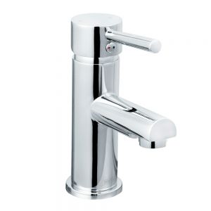 Bristan Mios Chrome Mono Basin Mixer Tap with Clicker Waste