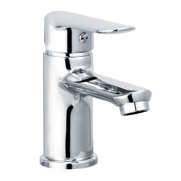 Bristan Opus Chrome Mono Basin Mixer Tap with Clicker Waste