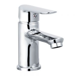 Bristan Opus Chrome Mono Basin Mixer Tap with Clicker Waste