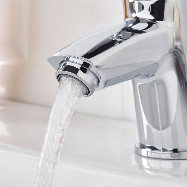 Bristan Orta Chrome Mono Basin Mixer Tap with Clicker Waste #4