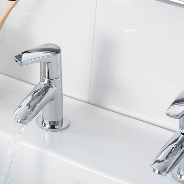 Bristan Orta Chrome Basin Pillar Taps #5