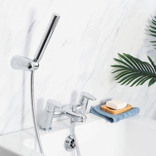 Bristan Orta Chrome Bath Shower Mixer Tap #3