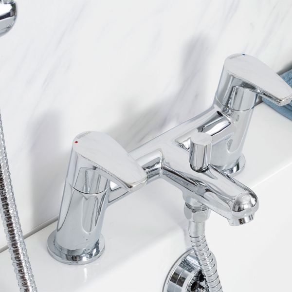 Bristan Orta Chrome Bath Shower Mixer Tap #4