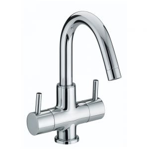 Bristan Prism Chrome Dual Lever Mono Basin Mixer Tap