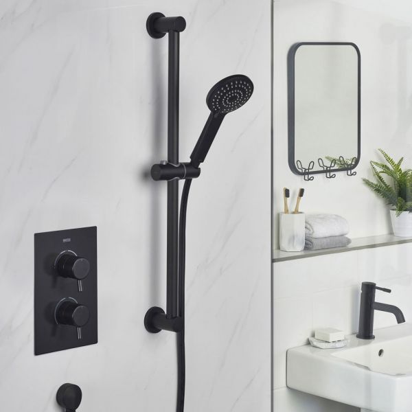 Bristan Prism Black Two Outlet Shower Pack #2
