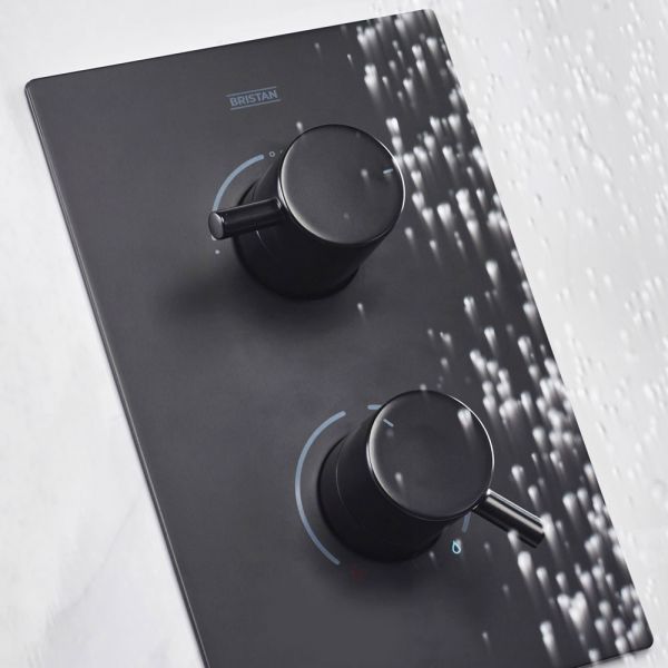 Bristan Prism Black Two Outlet Shower Pack #4