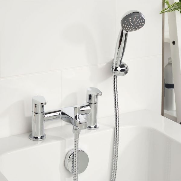 Bristan Quest Chrome Bath Shower Mixer Tap #2