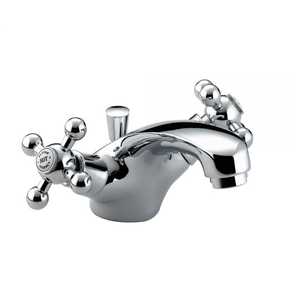 Bristan Regency Chrome Mono Basin Mixer Tap with Pop Up Waste