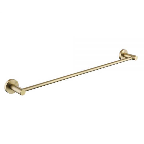 Bristan Round Brushed Brass Towel Rail RD RAIL BB
