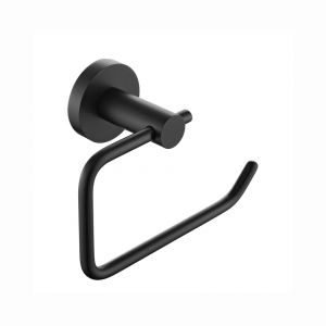 Bristan Black Round Toilet Roll Holder RD ROLL BLK