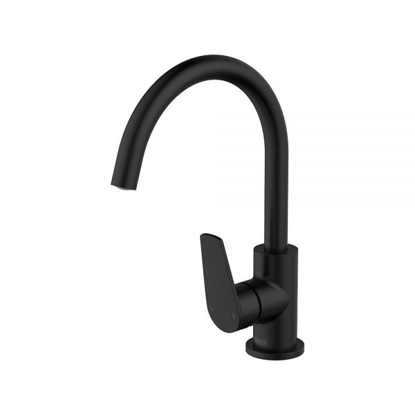 Bristan Raspberry Black Easy Fit Mono Kitchen Mixer Tap RSP EFSNK BLK