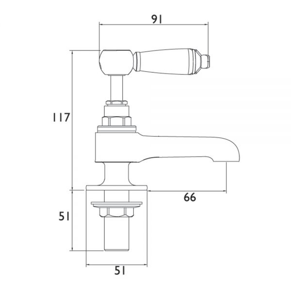 Bristan Renaissance2 Chrome Basin Pillar Taps #2