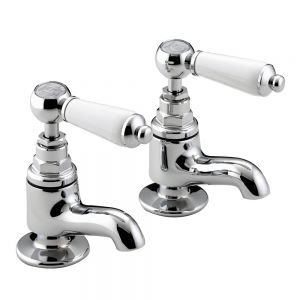 Bristan Renaissance2 Vanity Chrome Basin Pillar Taps