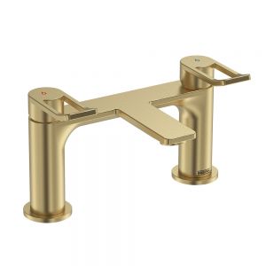 Bristan Saffron Brushed Brass Bath Filler Tap