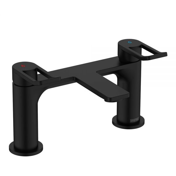 Bristan Saffron Black Bath Filler Tap