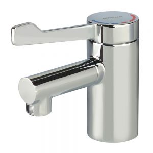 Bristan Solo2 Long Lever TMV3 Chrome Mono Basin Mixer Tap
