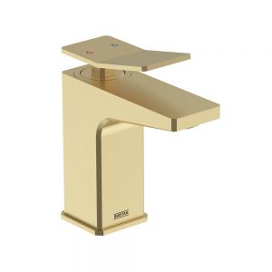 Bristan Tangram Brushed Brass 1 Hole Bath Filler Tap