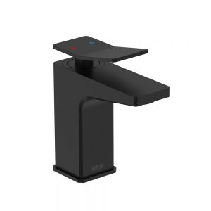 Bristan Tangram Black 1 Hole Bath Filler Tap