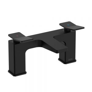 Bristan Tangram Black Bath Filler Tap