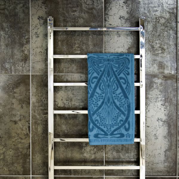 JIS Sussex Brunswick Square 1250mm x 520mm Designer Stainless Steel Towel Rail #2