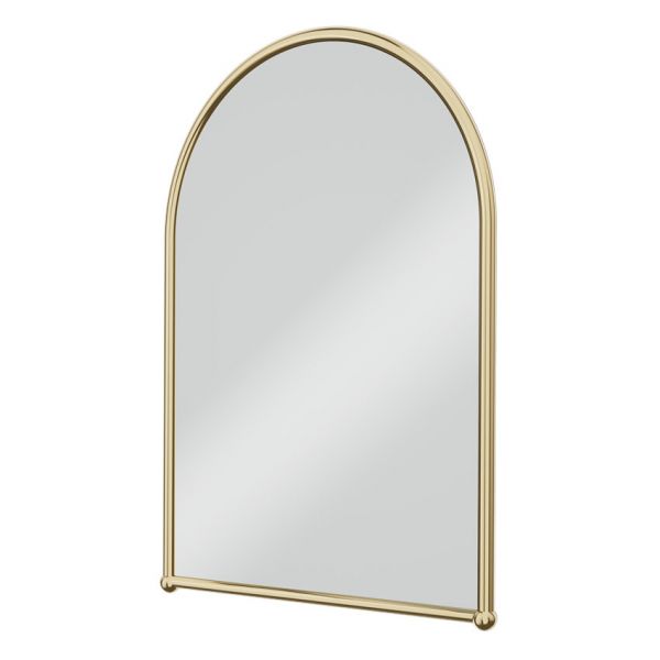Burlington Gold Framed Arched Mirror 500 x 700mm