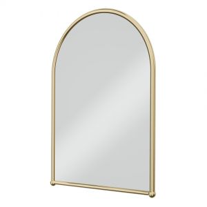 Burlington Gold Framed Arched Mirror 500 x 700mm