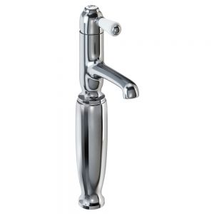 Burlington Chelsea Chrome Straight Spout Tall Mono Basin Mixer Tap